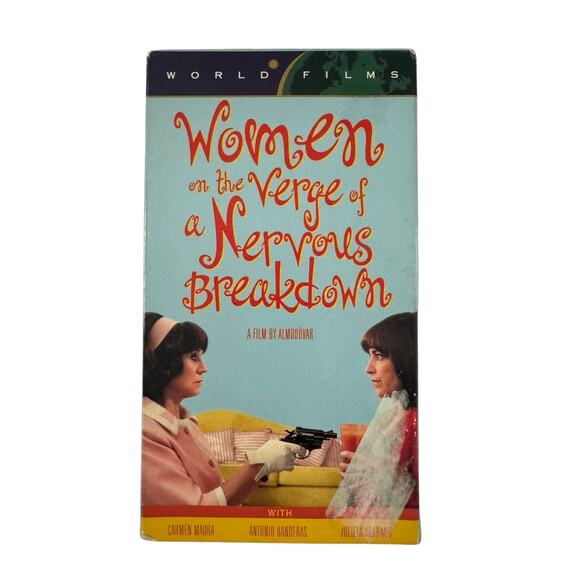 Vintage Women on the Verge of a Nervous Breakdown VHS 1988 - Picture 1 of 3